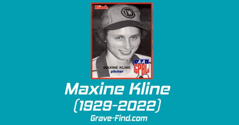 Maxine Kline (1929-2022) American Baseball Player