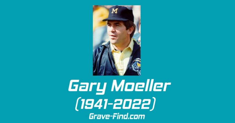 Gary Moeller (1941-2022) American Football Coach