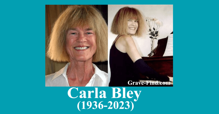 Carla Bley (1936-2023) Find a Grave Memorial