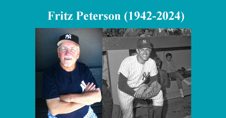 Fritz Peterson (1942-2024) American Baseball Player