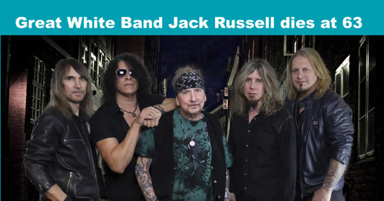 Great White Band Singer Jack Russell dies at 63