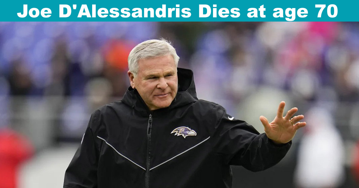 Joe D'Alessandris American Football Coach Dies at age 70