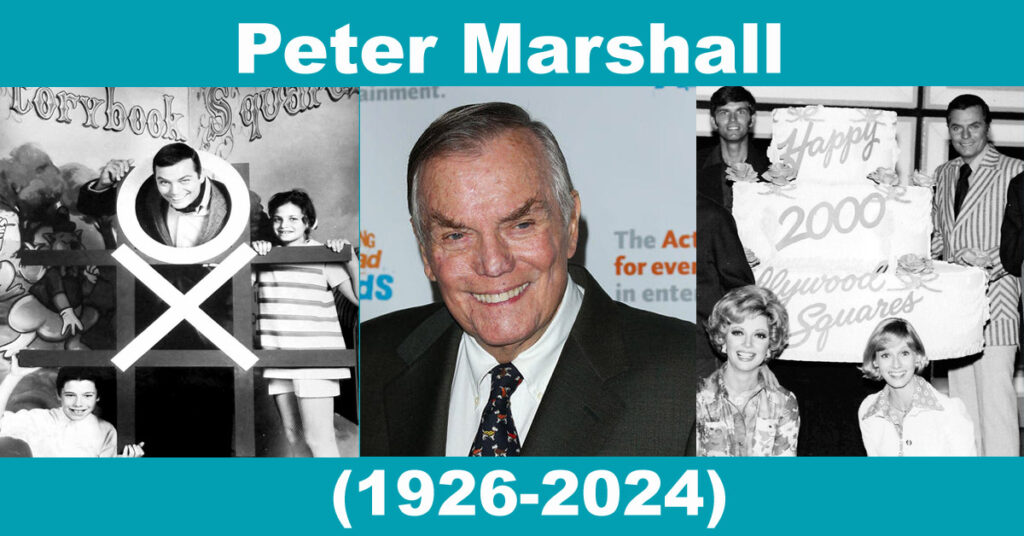 Peter Marshall (1926-2024) American Game Show Host